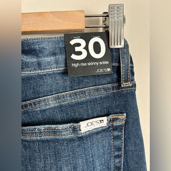 NWT Joe's High Rise Distressed Skinny Ankle Jeans - Picture 10 of 14